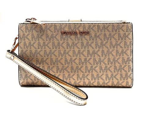 macys michael kors jet set wallet|Michael Kors zippered wallet.